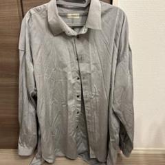 Tioronier グレー 長袖シャツ コットン100%