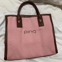新品 未使用 PING ゴルフトートバッグ 1959年デザイン 新品 未使用 PING ゴルフトートバッグ 1959年デザイン ゴルフ