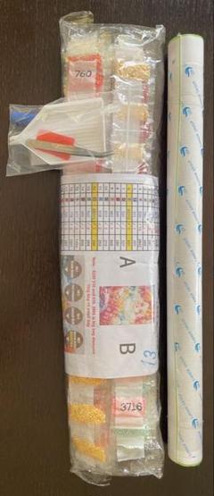 ダイヤモンドアート A2 40×60 お姫様 AB入り 樹脂ビーズ