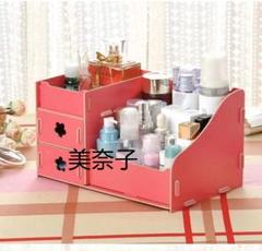 収納ボックス DIY アクセサリーケース 引き出し 卓上収納 木製 女の子 I