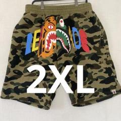 APE BAPE KAWS READY MADE SHARKショートパンツ2XL