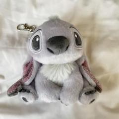 新品 スティッチ ぬいぐるみキーホルダーWinter Shiny Color