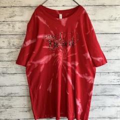 古着 CANVAS キャンバス Tシャツ believe ブリーチ タイダイXL