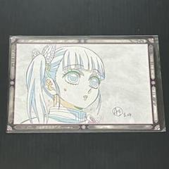 メルカリ最安！鬼滅の刃【栗花落カナヲ　ダイニング限定　B2原画ポスター】 鬼滅の刃 栗花落カナヲ ダイニング お楽しみくじ カード