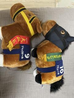 競走馬　競馬　ぬいぐるみ（大）