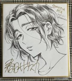サブスカ　直筆イラスト入りサイン色紙 サブスカ 直筆イラスト入りサイン色紙 - メルカリ