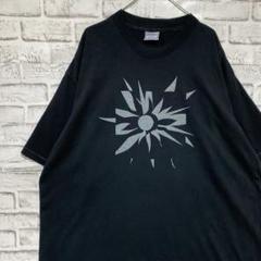 USA製90sヴィンテージTシャツ！シングルステッチ　ブラック半袖古着2XL78