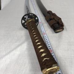 模造刀、美品　龍に梵字 茶色の柄 90cm 模造刀、美品 龍に梵字 茶色の柄 90cm - メルカリ