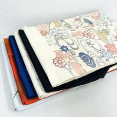 正絹　袋帯　名古屋帯　まとめ売り　12本　大量　リメイク、ハンドメイド、生地にも 正絹 袋帯 名古屋帯 まとめ売り 12本 大量 リメイク