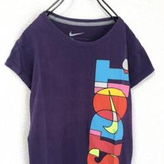 NIKE【ナイキ】Tシャツ 半袖 パープル 紫 ビッグロゴ ビッグプリント