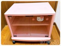 平成レトロ　ハローキティ　テレビ台　ビデオ　飾り棚　カオハナ　1999年