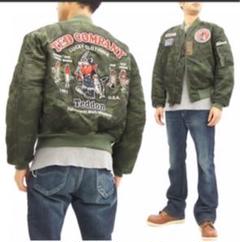 美品 テッドマン MA-1 フライトジャケット TMA-460 バス釣り S