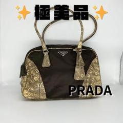 PRADA プラダ トートバッグ 本物パイソンレザー 三角ロゴ刻印入り超希少品 2025年最新】プラダ パイソン バッグの人気アイテム - メルカリ