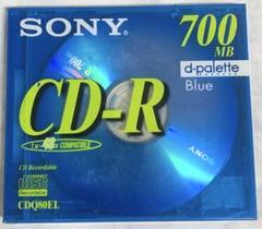 SONY CD-R 700MB d-palette Blue CDQ80EL