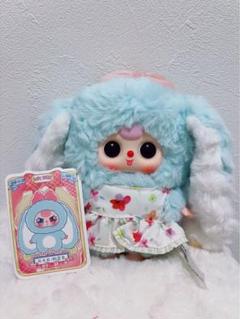 BabyThreeマカロンウサギとBabyThree虫くものぬいぐるみ２個セット BabyThreeマカロンウサギとBabyThree虫くものぬいぐるみ2個