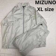 mizuno golf レインウェア セットアップ上下 XLサイズ オフホワイト mizuno golf レインウェア セットアップ上下 XLサイズ オフ