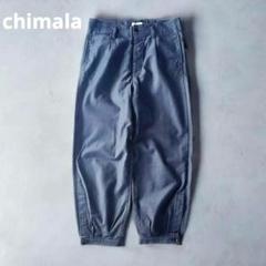 ⭐️希少⭐️　chimala　チマラ　コットン　パンツ　ネイビー　28 ⭐️希少⭐️chimalaチマラコットンパンツネイビー28