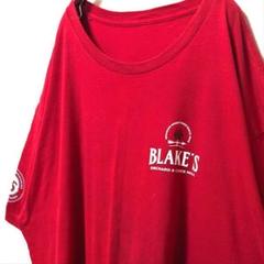 ブレイクスオーチャードアンドサイダーミル ロゴ Tシャツ レッド 赤 古着