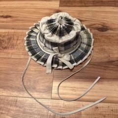 【美品】Lorna Murray チェック柄バケットハット Sサイズ KIDS