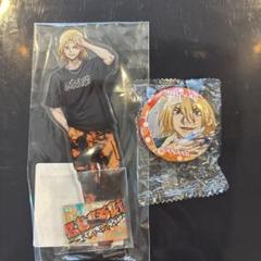 七海龍水 Dr.STONE アクリルスタンド、缶バッジ