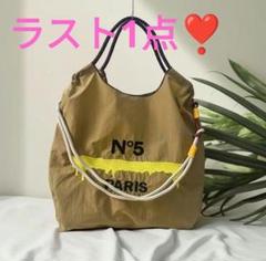 ラスト1点❣️j 刺繍トートバッグ エコバッグ ショルダー