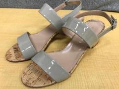 【全商品オープニング価格 特別価格】 未使用 コルソローマ ホワイト クロスサンダル 白 - サンダル