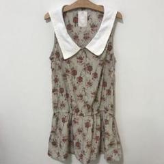 abc une face アーベーセーアンフェイス 花柄オールインワン