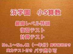 専用⭐️浜学園　小5 最高レベル特訓　問題集　復習テスト テキスト　書込なし 2025年最新】Yahoo!オークション -浜学園 小5 算数 最高レベル