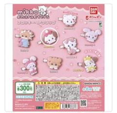 mikko characters　フロッキーヘアクリップ　スフレA