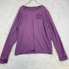 ナショナルパーク USA プロジェクト 長袖Tシャツ パープル XL 32-68