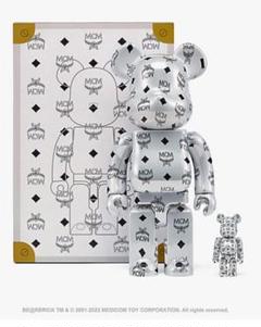 BE@RBRICK MCM WHITE CHROME 新品未開封のサムネイル