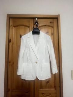 MACKINTOSH LONDON ホワイト テーラードジャケット セール】【2024年春夏モデル】【BREASY JACKET】LENO CLOTH