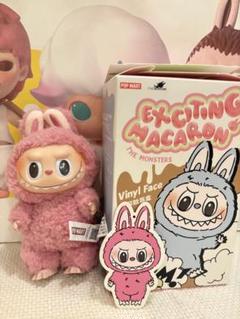 meronyanlabubu exciting macaron ラブブ THE MONSTERS - Tasty Macarons Vinyl Face Blind Box | Blind