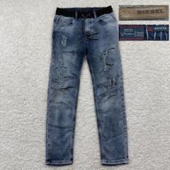 【大人気】 DIESEL ジョグジーンズ WAYKEE ウェイキー ダメージ加工