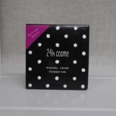 24h cosme ミネラルクリームファンデ 02ライト明るい肌色