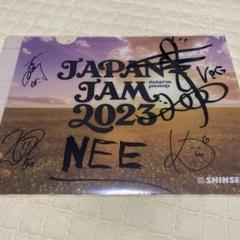 NEE JAM2023 サイン入りクリアファイル - メルカリ