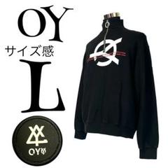 【韓国製】【L】OY♡オーワイ ハーフジップ スウェット