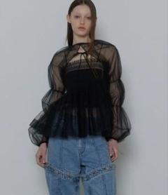 MAISON SPECIAL/ミックスレースキャミ/ビスチェ/バレエコア SALE】Mixed Lace Corset