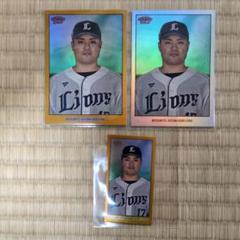 松本航　西武ライオンズ　topps npb 206 chrome