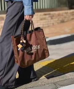 新品未使用　NOMADIS 25ss sac2w フレームワーク別注　ベージュ FRAMeWORK トートバッグ NOMADIS/ノマディス 別注SAC レディース