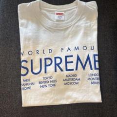 希少 初期 supreme ワールドフェイマス Tシャツ ボックスロゴ 90s 90s Supreme Box Logo Tee - メルカリ