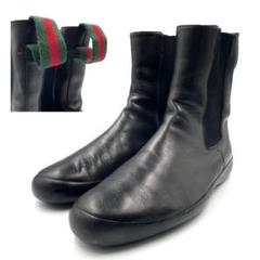 GUCCI - 美品 グッチ GUCCI ブーツ サイドゴアブーツ ヒール