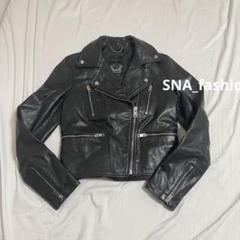 美品/希少✨DIESEL ライダースジャケット　羊革　切替え　ダブルジップ　XL タグ付き DIESEL L-KRAMPIS ディーゼル ハードダメージ加工