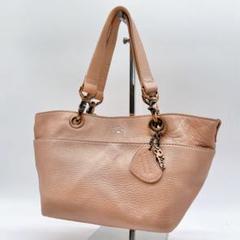 BURBERRY ブルーレーベル トートバッグ ピンク オールレザー　c605