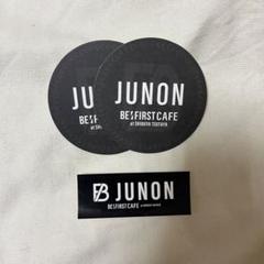 BE:FIRST JUNON ジュノン コラボカフェ コースター ステッカー