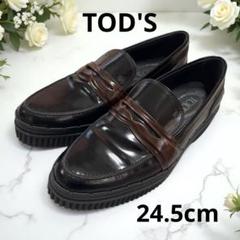 ⭐未使用級⭐TOD'S　ローファー　スリッポン　黒　37 2025年最新】Yahoo!オークション -tods ローファー 37の中古品