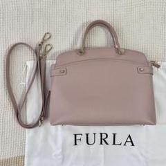 《FURLA フルラ》ハンドバッグ ショルダーバッグ ピンク