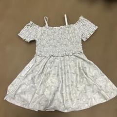 オフショルダー ワンピース水着　130