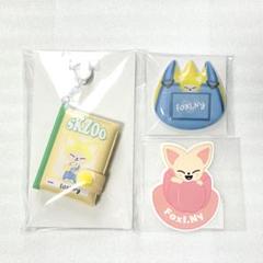 SKZOO くじ ポップアップ ミニノートキーホルダー お名前バッチ まとめ売り skzoo オンラインくじ ミニノート お名前バッチ ジニレット