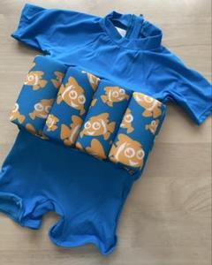 ☘️フローティング水着 浮き輪付 キッズ水着 1〜2歳子供 水泳練習 補助水着